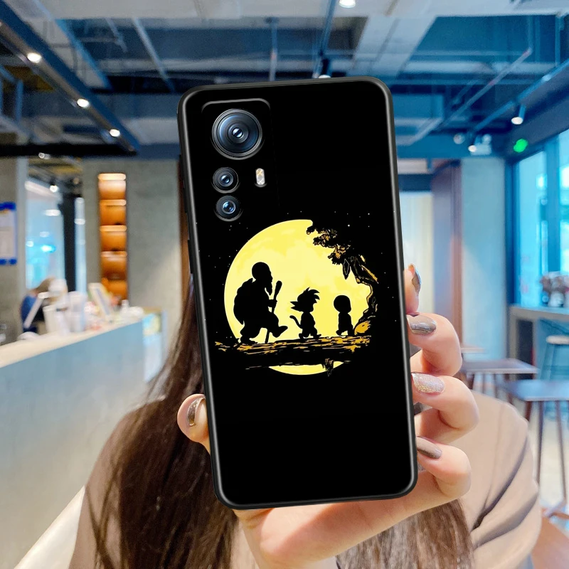 Anime D-Dragon Balls Black Soft Cover Phone Case For Xiaomi Mi 13 12T 12 11T 11i 11 A3 10T 10 CC9E Pro Lite Ultra 5G