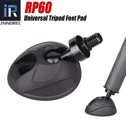 Universal Tripod Feet Pad-INNOREL RP60 Non Slip 60mm Diameter Rubber Feet with 3/8