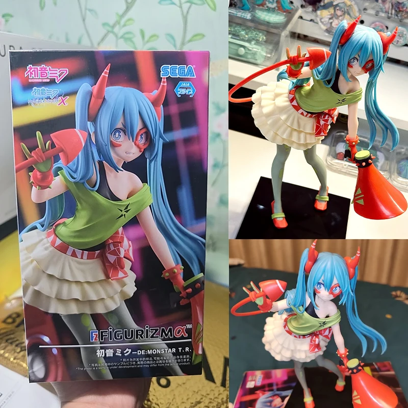 Figurines d'anime à collectionner, modèle en PVC, Sega Fz, Hatsune, Ku-X, Figurizma, ku D E:Monstar, T.R., cadeau jouet Gk authentique