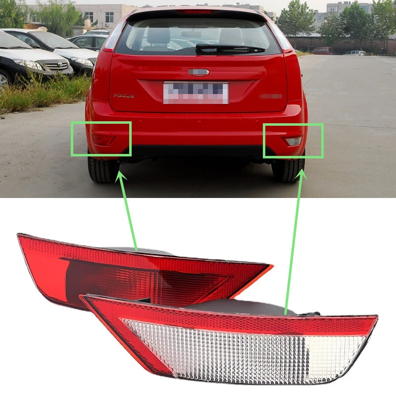 

For Ford Focus hatchback 2009 2010 2011 2012 2013 2014 car accsesories rear fog lamp assembly rear bumper light reversing light