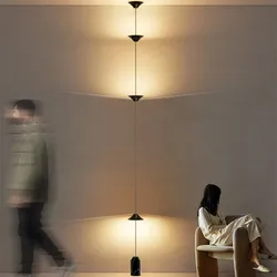 SORELUNA-Lampe LED suspendue Paolo Castelli, design minimaliste, luminaire décoratif d'intérieur, idéal pour un salon, une chambre à coucher ou un restaurant