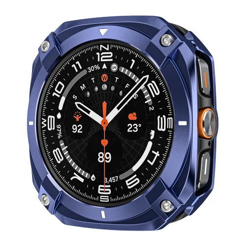 Imagen 2 del producto Funda de aleación de aluminio con armadura de lujo para Samsung Galaxy Ultra, parachoques protector de Metal de 47mm para Samsung Galaxy Ultra 2025