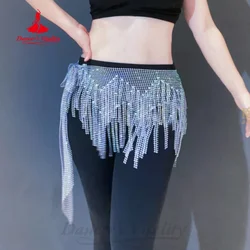 BellyDance Performance Belt Triangular Tassel Hip Scarf Adult and Children's Oriental Dance Professional Training Accessories