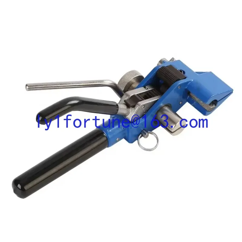 High Performance Stainless Steel Hand Strapping Tool with High Quality Screw for Cable Ties Fiber Packaging Strapper