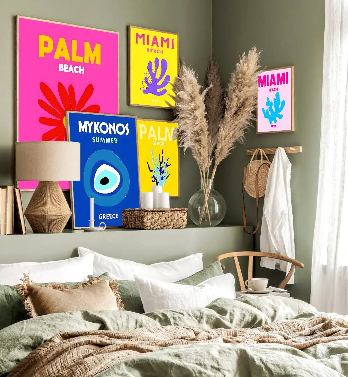 المكسيك تولوم إيطاليا توسكانا المغرب اليونان DIY لزجة ملصق يتوهم الجدار ملصق لغرفة المعيشة زخارف للحانات جدار ديكور