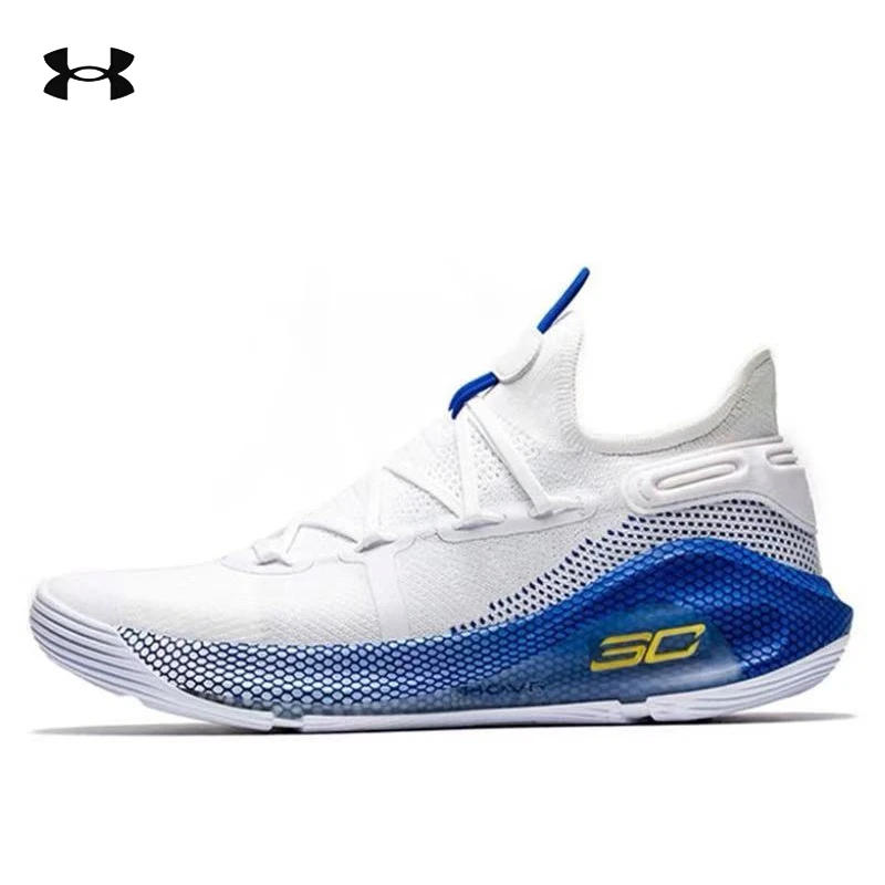 

Under Armour Curry 4 shock-absorbing and wear-resistant mid top practical basketball shoes for men