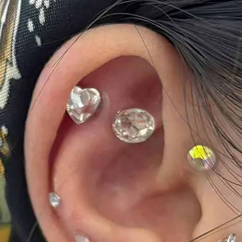 

Модный бант, красочные стразы, жемчуг, наклейки для ушей, палочка для давления ушей, акупунктура, аурикулярные наклейки для ушей, массаж