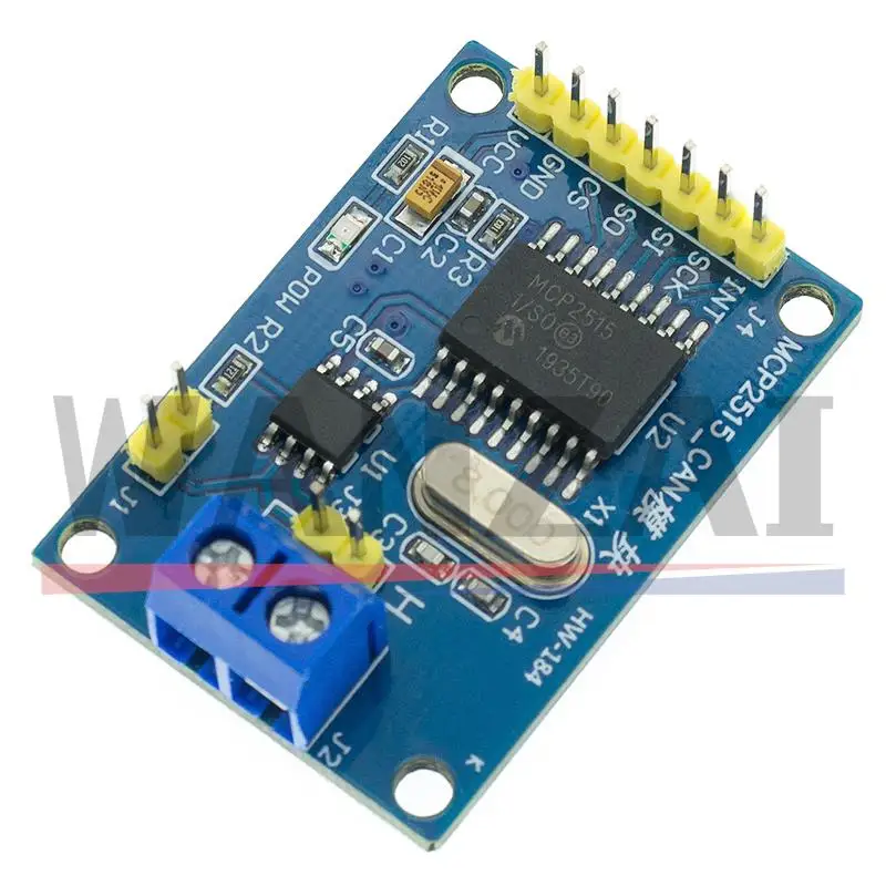 PODE barrar o módulo receptor para 51 MCU ARM Controller, TJA1050, SPI, MCP2515