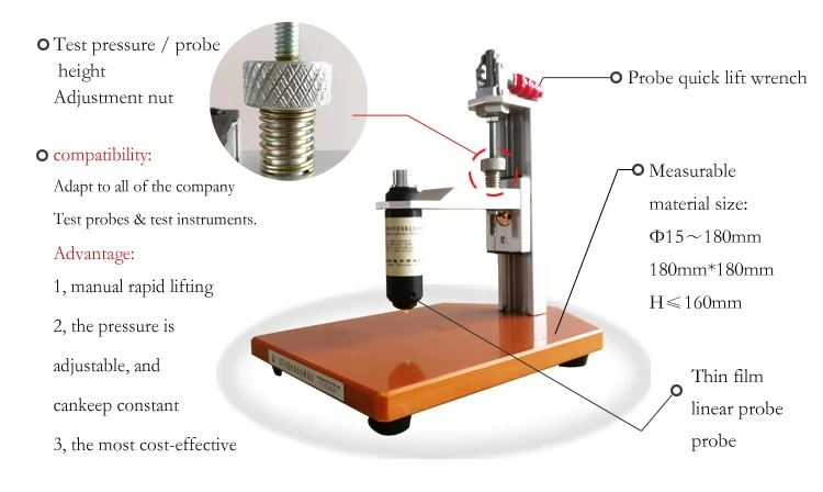 SZT-C 4 point probe station probe head bracket