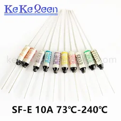 100PCS SF169E 172C TF 172 SEFUSE Cutoffs Thermal Fuse 10A 250V Assortment Kit SF152E SF76E SF113E SF91E SF96E SF188E SF240E