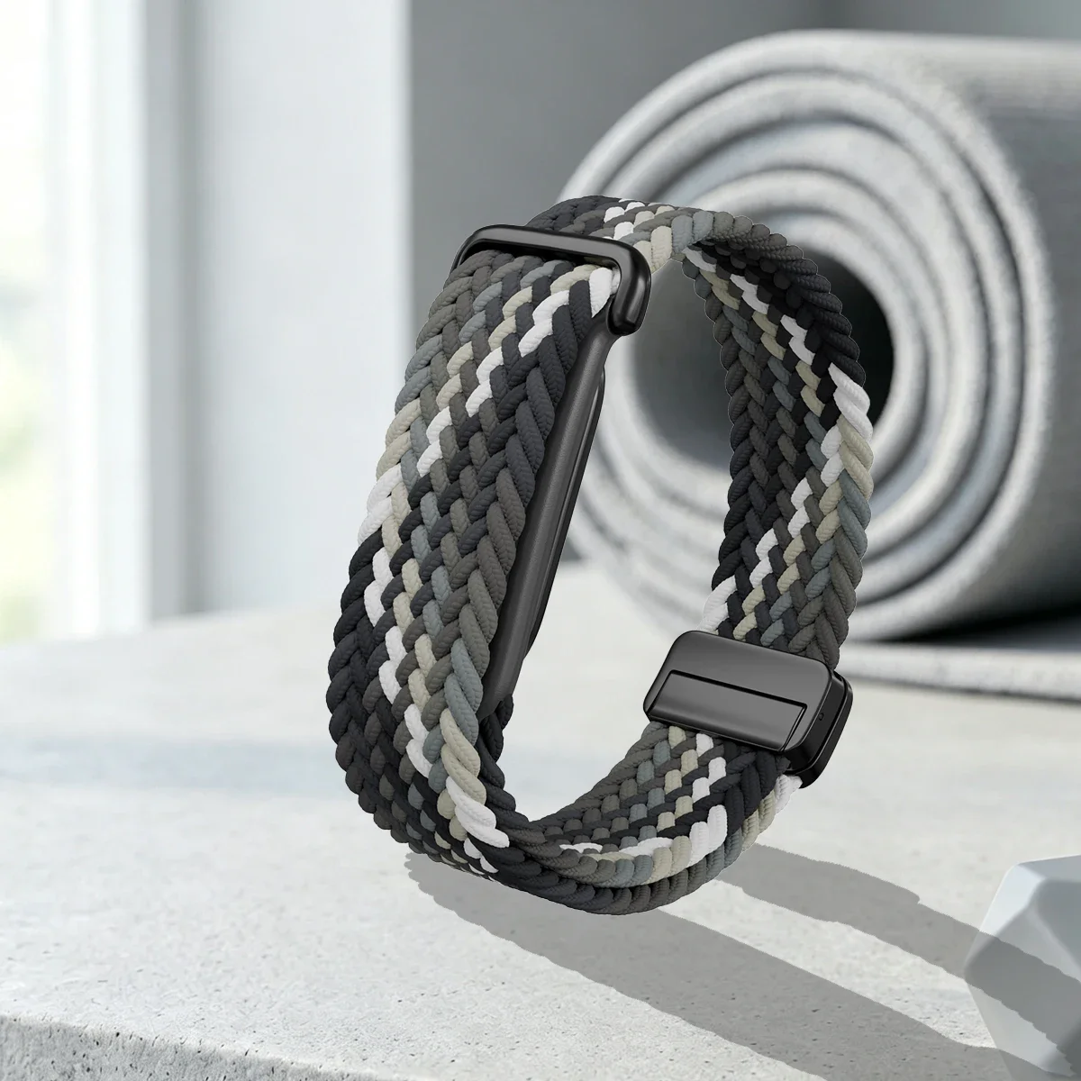 Nylon-Geflechtband für Google Fitbit Air Armbänder Fitness-Ersatzband Magnetisches Armband für Google Fitbit Air Sport-Armband – Detail 7