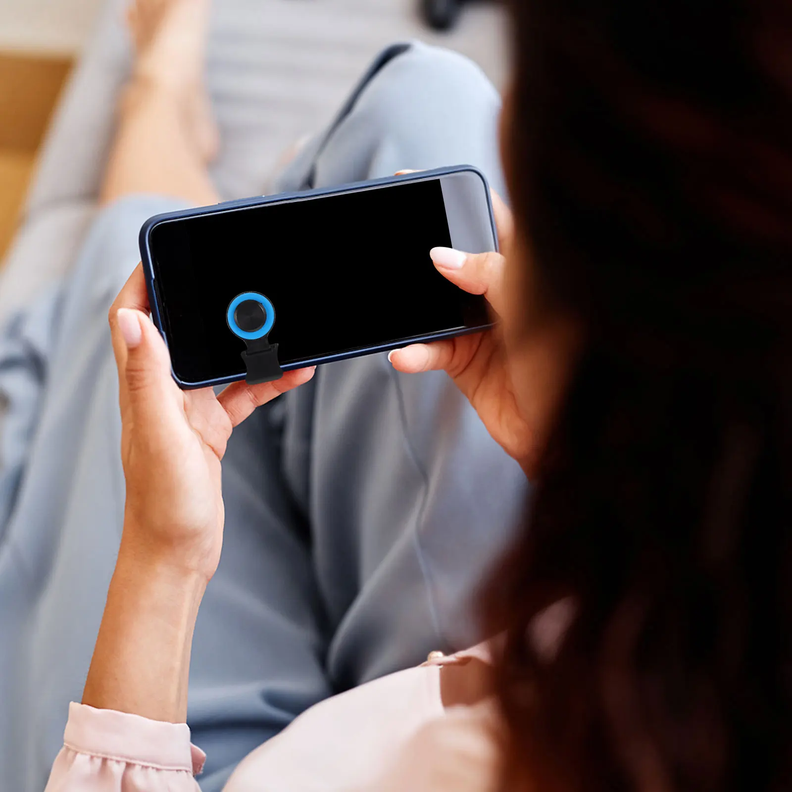 Mobiele gamecontroller Duimsticks Nauwkeurige bediening Snelle respons voor telefoongames Onderdelen Telefoongamtrigger Mobiele triggers