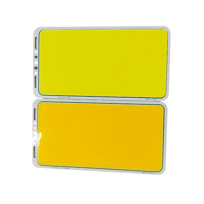 Ultra Bright DC12V 70W Dimmable LED Panel Light Source Module COB Chip Panel Light 220X113mm for DIY Night Light Solar Lamp