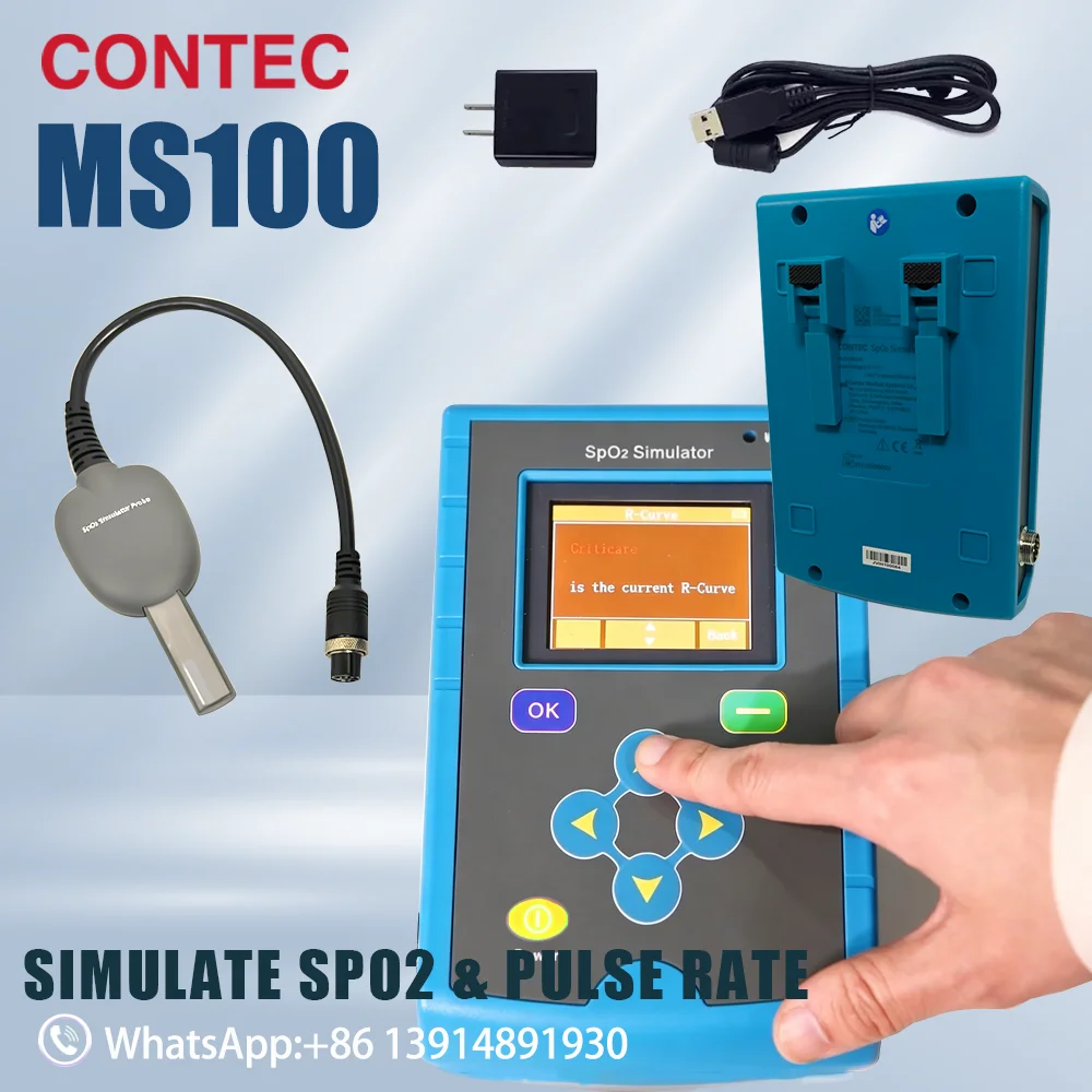 Pulse Rate Calibrator Contec MS100 3.5