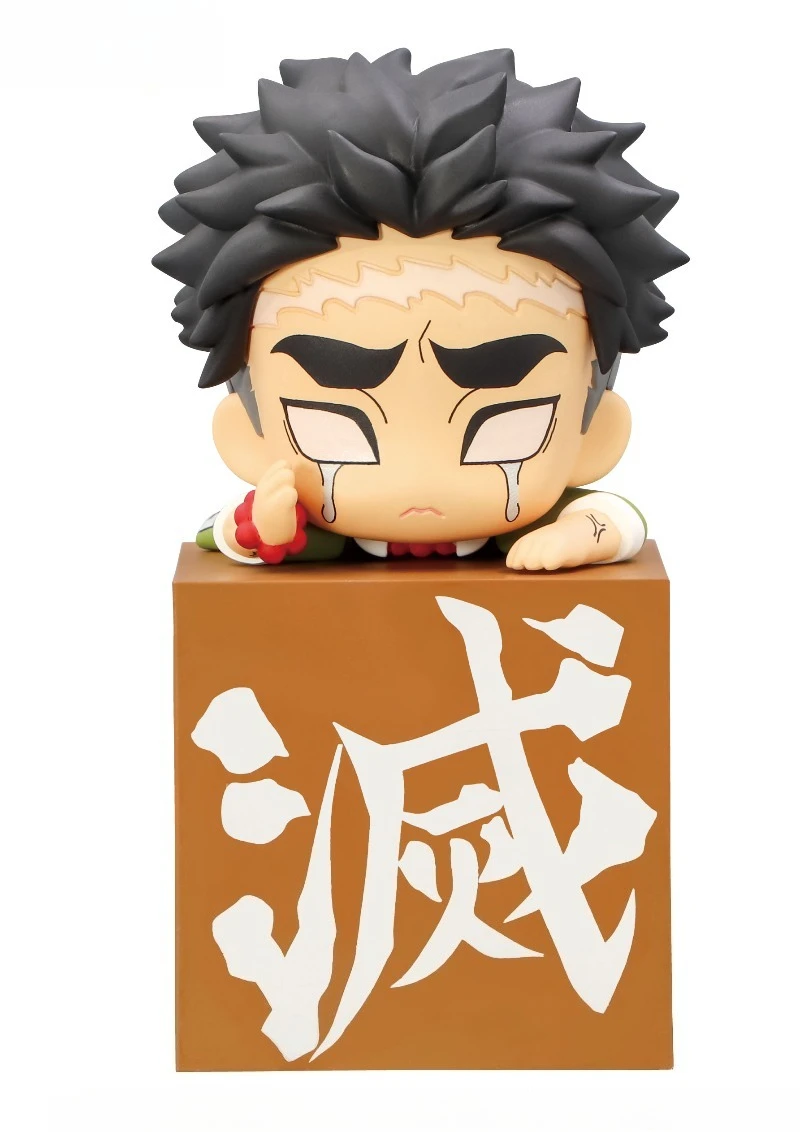 Uzui Tengen Himejima Gyomei Фигурка Развлечения Q-версия Коллекция Орнамент Модель Игрушки