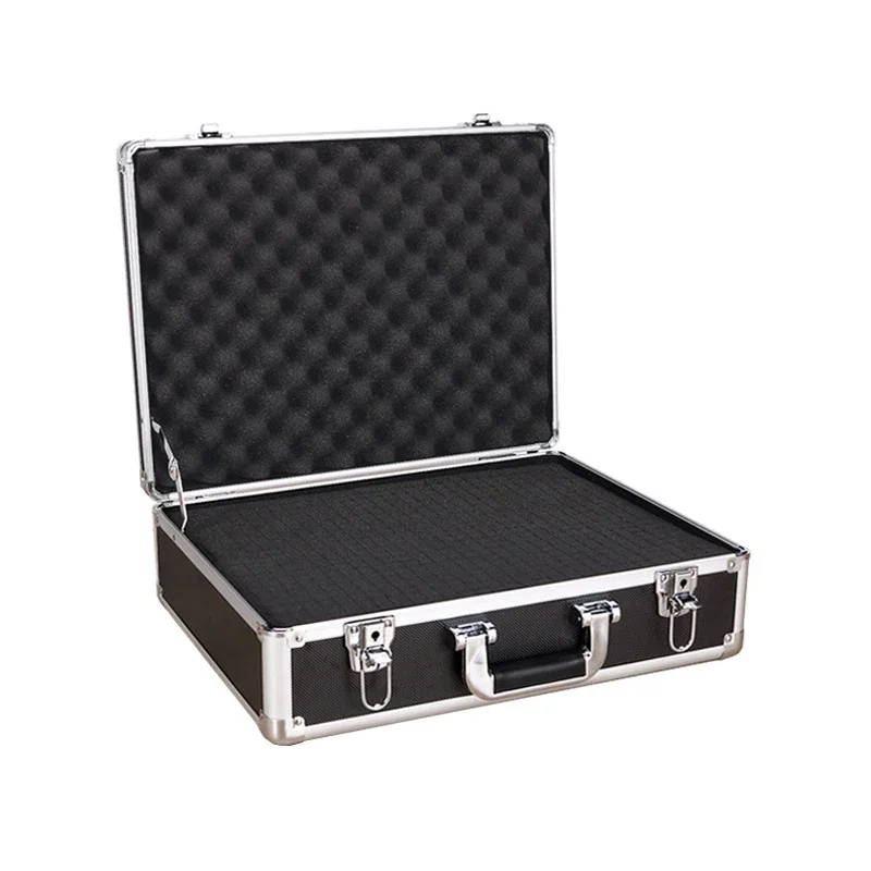 Aluminum Case Password Tool Box Organizer Portable Tool Bag Hard Case Safety Instrument Case Suitcase Metal Toolbox Briefcase