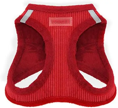 

Soft Plush Harness for Small Dogs – Best Pet Supplies Red Corduroy SEO Title: Soft Plush Dog Harness for Small Pets – Best Pet
