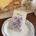 Purple hair pin