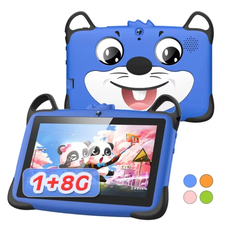 

7-Inch Android 1 + 8G WiFi battery-powered music education toy, suitable for tablet learning machines for children aged 5-7