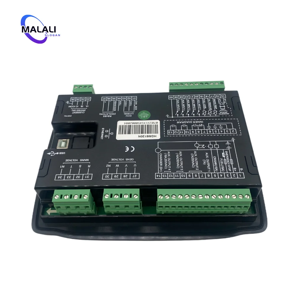 Smartgen HGM6120N Auto Start Generator Controller Control Module Panel Diesel Genset Parts Original Replace Optional