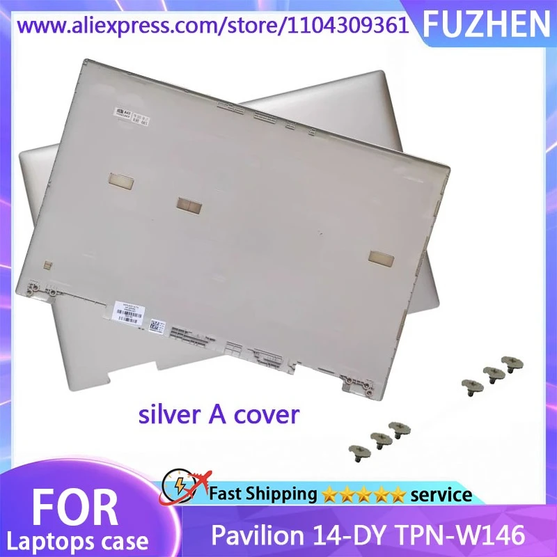 

New Cover For Pavilion X360 14-DY TPN-W146 LCD Rear/Top Cover Silver