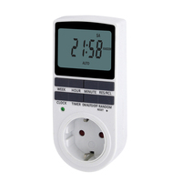 Digital Timer Switch Electronic 12/24 Hour Programmable Timing Socket EU UK US AU FR Plug Outlet Kitchen Appliance Time Control
