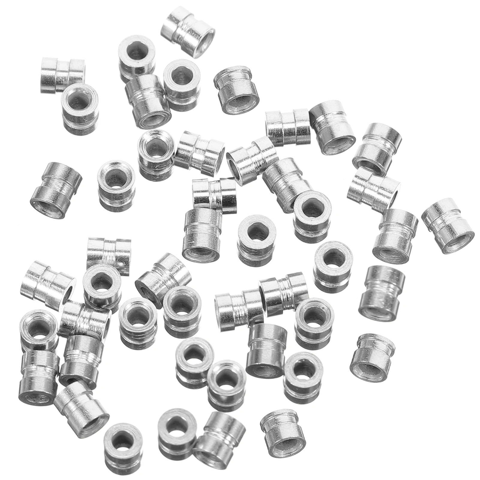 

20 Pcs String Beads Folk Guitar Pin Accessories Kit Classical Guitars Ukulele Metal Stuff Parts Bridge
