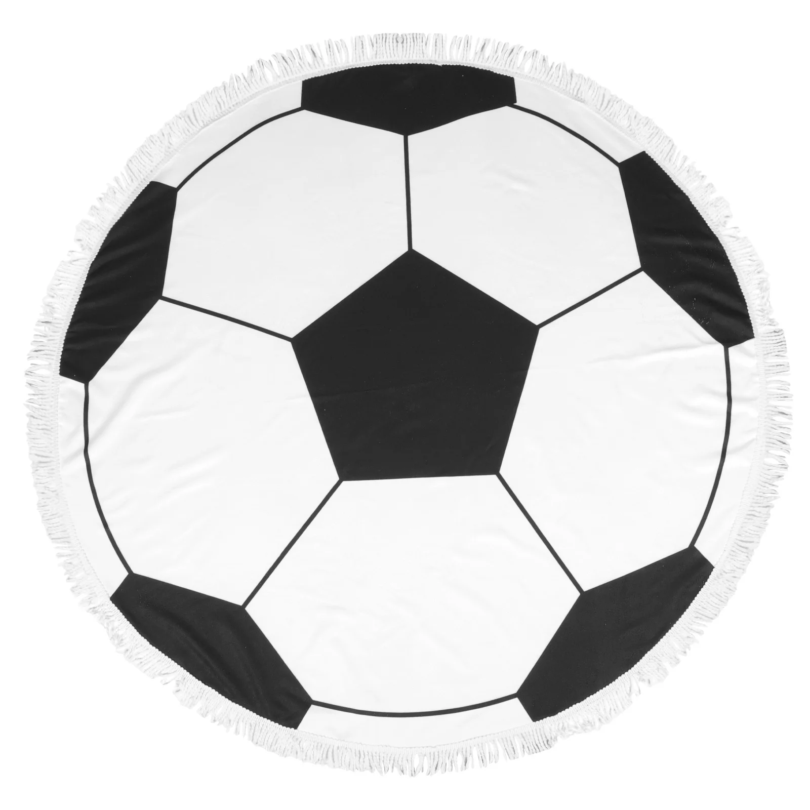 

BESPORTBLE Round Workout Towel for Kids Gym Beach Blanket Absorbent Fitness Swimming Bath Wrap Large Microfiber Storage