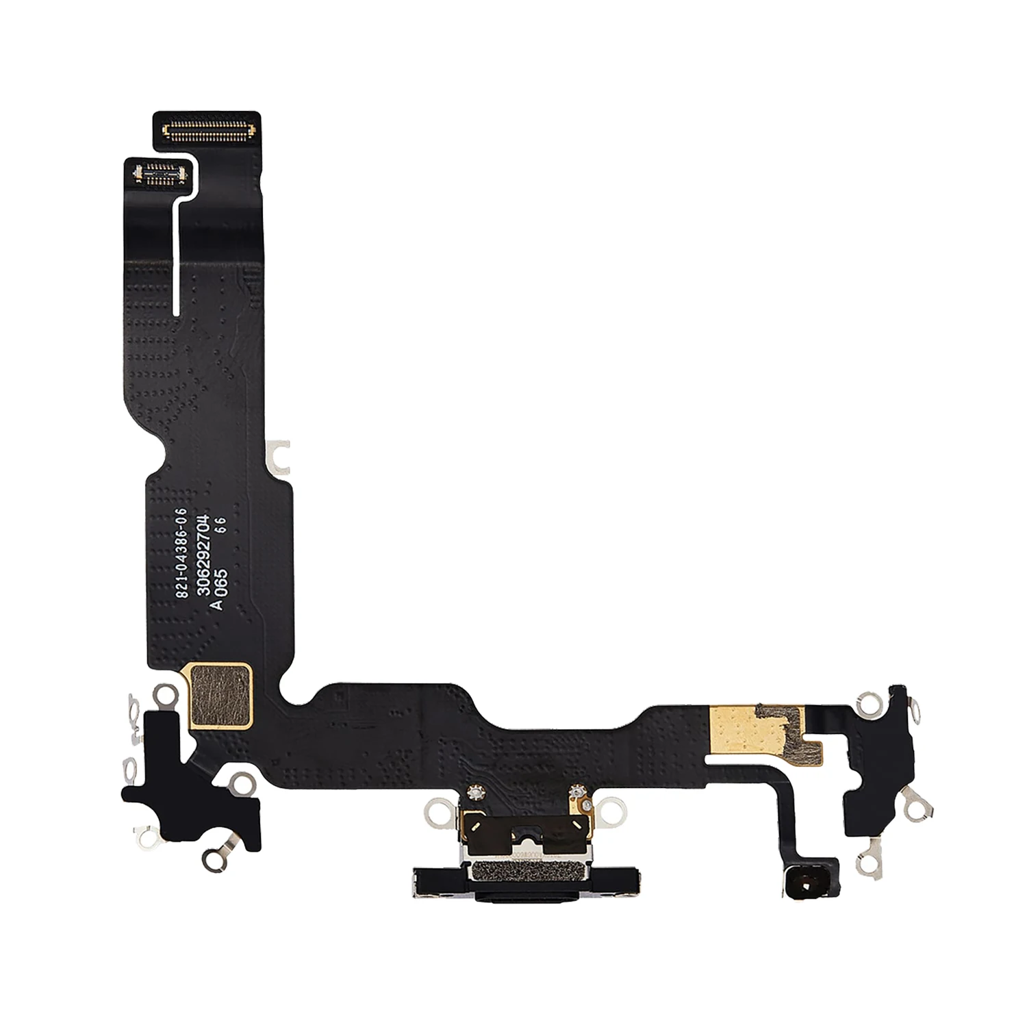 Charging Port Flex Cable for iPhone 15 Plus (A2847, A3093, A3094, A3096, A3098), Without Repair Assembly