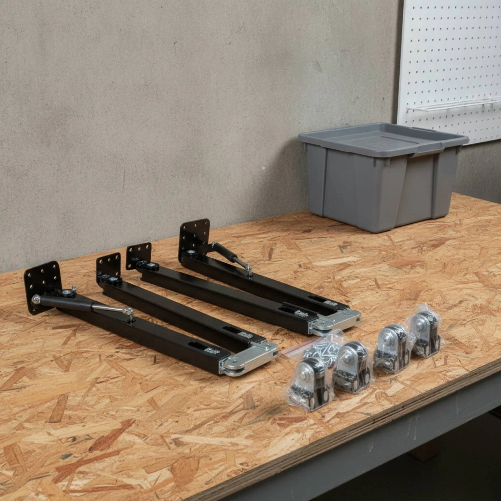 Folding Table Hardware Kit Built-in Fold-down Table Hardware with Support Arms Support Hinge Heavy-Duty Flip-down Hinge Stable