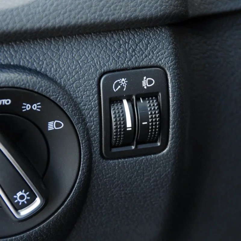 

For VW 10-19 Models Tiguan Instrument Light Brightness Adjustment Switch Headlight Height Adjustment Switch