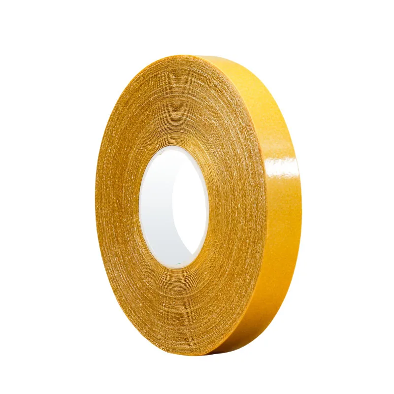 Multipurpose Double-Sided Fabric Tape Heavy Duty - Strong Adhesive Mesh Carpet Tape, Clear, No Residue Removal for Clothes - 2 I