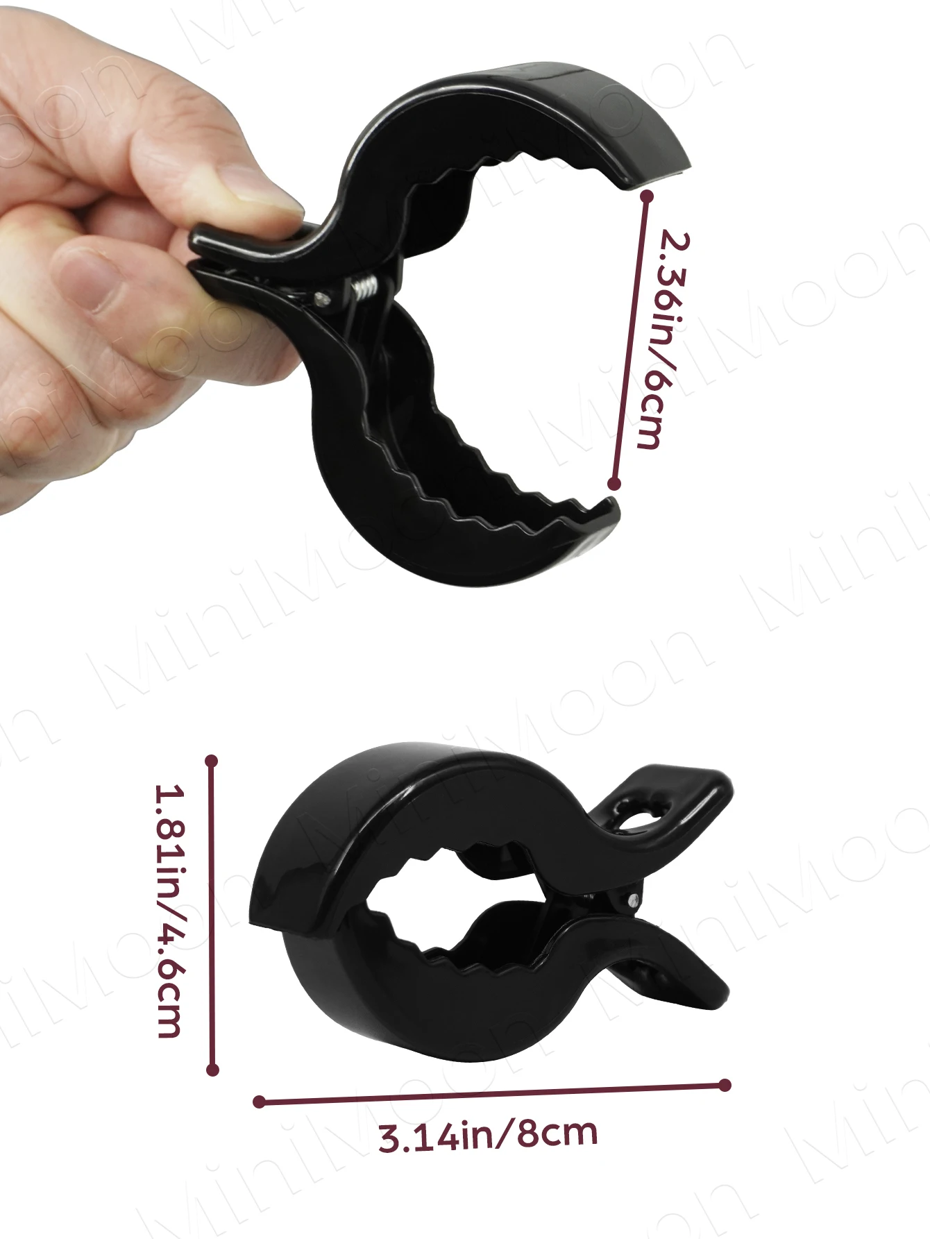 Multicolor Baby Stroller Anti-Drop Clips, Universal Crocodile Clamps for Blankets & Accessories