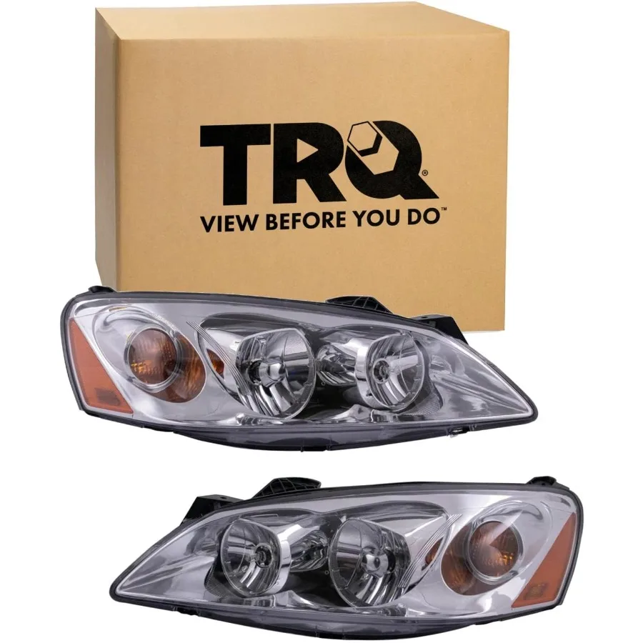 Headlight Assembly Set for Driver and Passenger Side HighPerformance LED Headlights with Enhanced Visibility and Modern Design