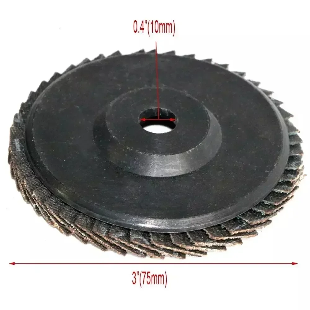 1/3pcs Flat Flap Discs 75-125mm Sanding Discs 40-120Grit Grinding Wheels Blades Wood Cutting For Angle Grinder Accessories