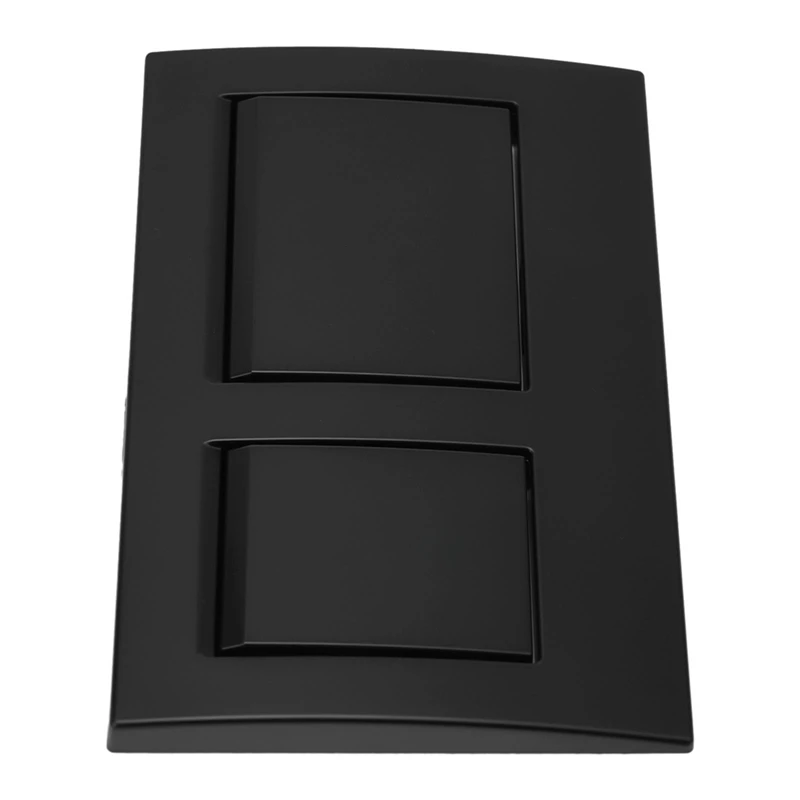 Imagem -05 - Placa de wc para Geberit Chrome Dual Flush Plate Plástico Preto Peças de Banheiro Alpha 15