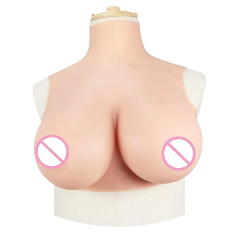 Realistic Boobs Silicone Artificial Tits Huge Chest Fake Simulated Breast for Crossdresser Shemale Prothesis Women Men Adult Toy