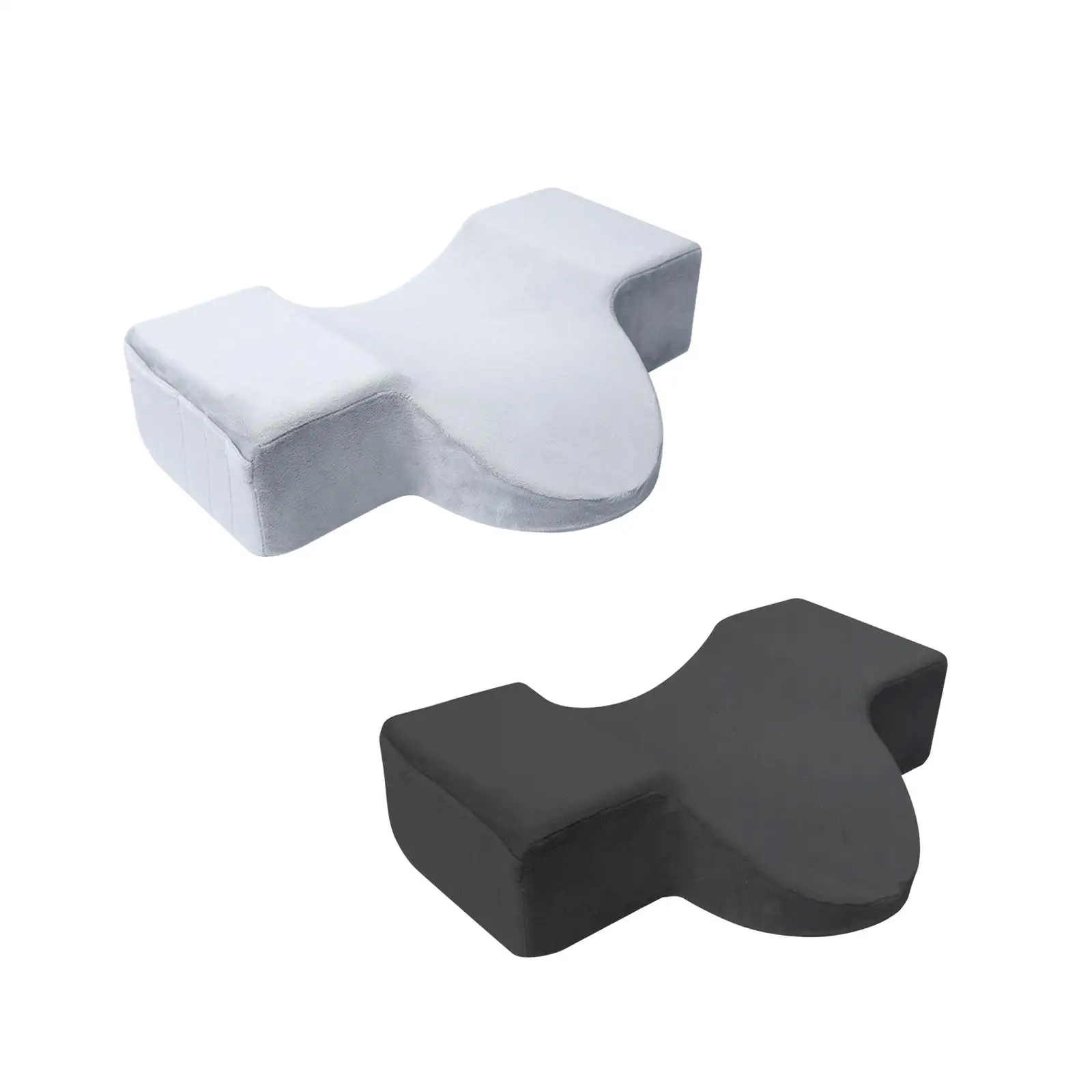 Cuscino per estensione ciglia per salone di bellezza Cuscino per ciglia in memory foam con velluto