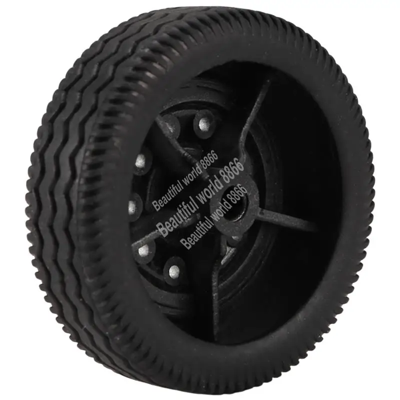 4Pcs Rubber Wheel Tire Tyre For WPL D12 Mini 1/16 RC Drift Truck Car Spare Parts Accessories-A86G