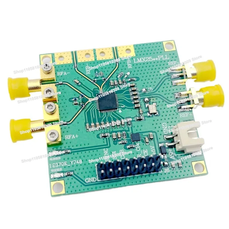 LMX2594 Frequency Synthesizer Development Board PLL Phase Locked Loop 10M-15GHz High Frequency Microwave Signal Source Factory