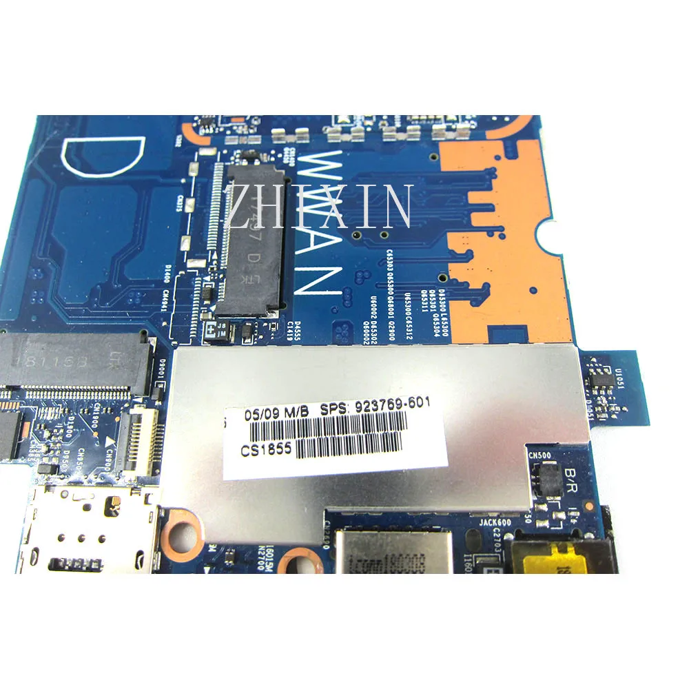 Placa base para portátil HP Elite x2 1012 G2, con i5-7300U, CPU, 16 GB de RAM, 923769-601, 923770-601, 923766-601, 923768-601, 6050A2863101