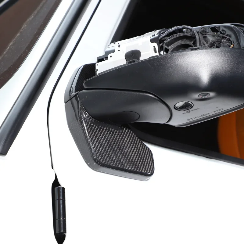 

For Mercedes-Benz G-Class G500/G63/W464 exterior mirror cover Protective cover Real carbon fiber 2pcs 2019 2020 2021 2022