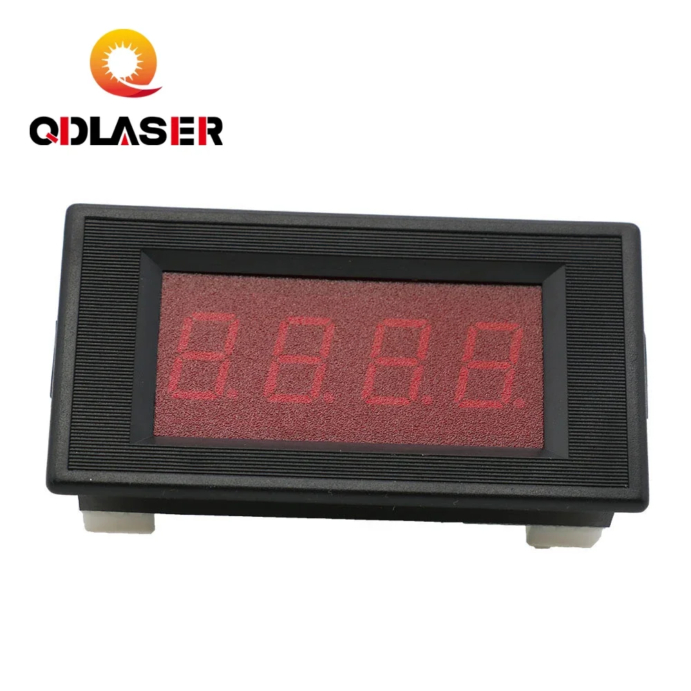 QDLASER 50mA LED Digital Ammeter DC 0-50mA  Analog Amp Panel Meter Current for CO2 Laser Engraving Cutting Machine