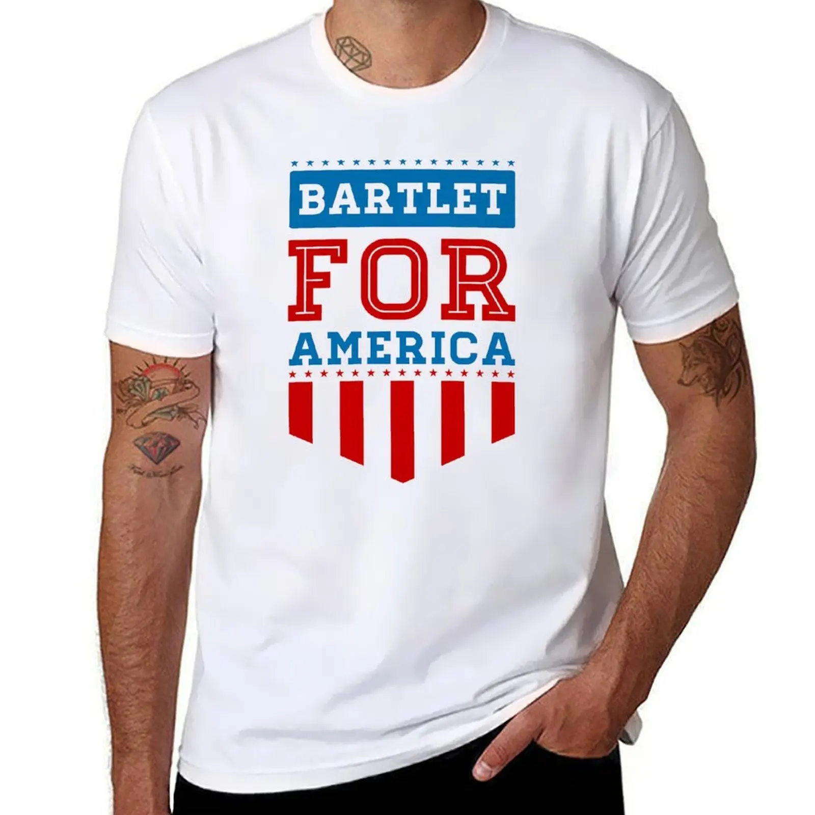 

bartlet for america T-Shirt t shirts for man cotton man t shirt heavy cotton T-Shirt