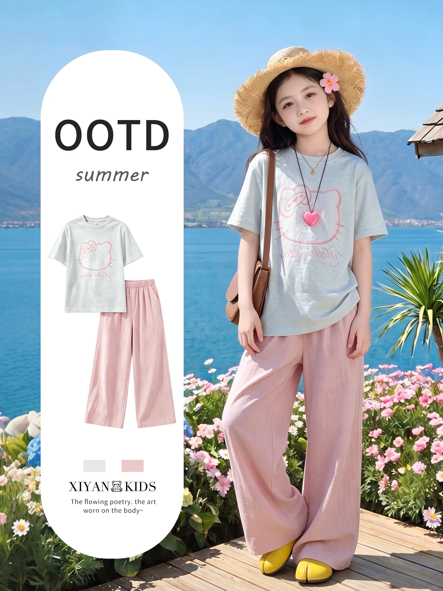 elegante-e-carino-completo-estivo-per-bambine-abbigliamento-per-ragazze-grandi-in-stile-coreano-vestito-t-shirt-e-pantaloni-in-materiale-leggero