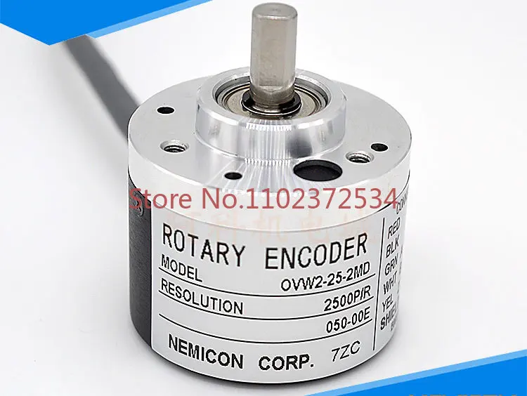 Internal secret controlled incremental differential encoder OVW2-25-2MD 2500 line photoelectric rotary encoder