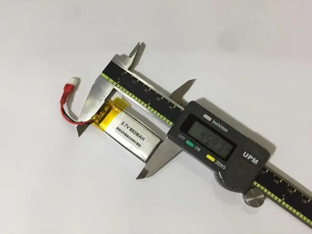 Nowa bateria litowo-polimerowa 3,7 V o pełnej pojemności 802046 850 MAH MP4 Głośnik Bluetooth / urządzenie / Mini