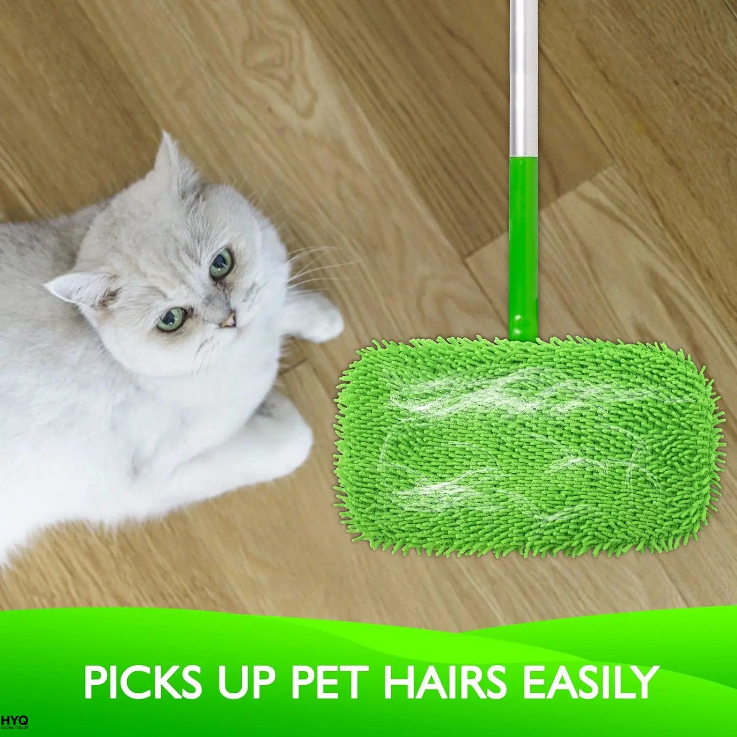 2 tampons vadrouille microfibre réutilisables, compatibles Swiffer image 4