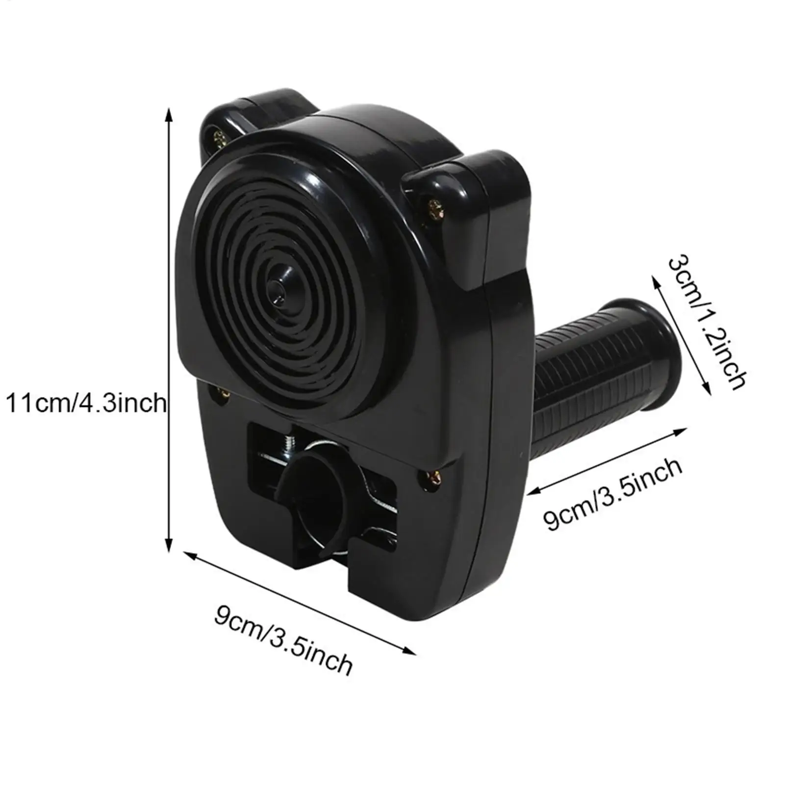 Bike Bell for Boys Pretend Play Motorcycle Throttle Bike Alert Bell for Mountain Road Biking Commute Riding Outdoor City Street - view 6