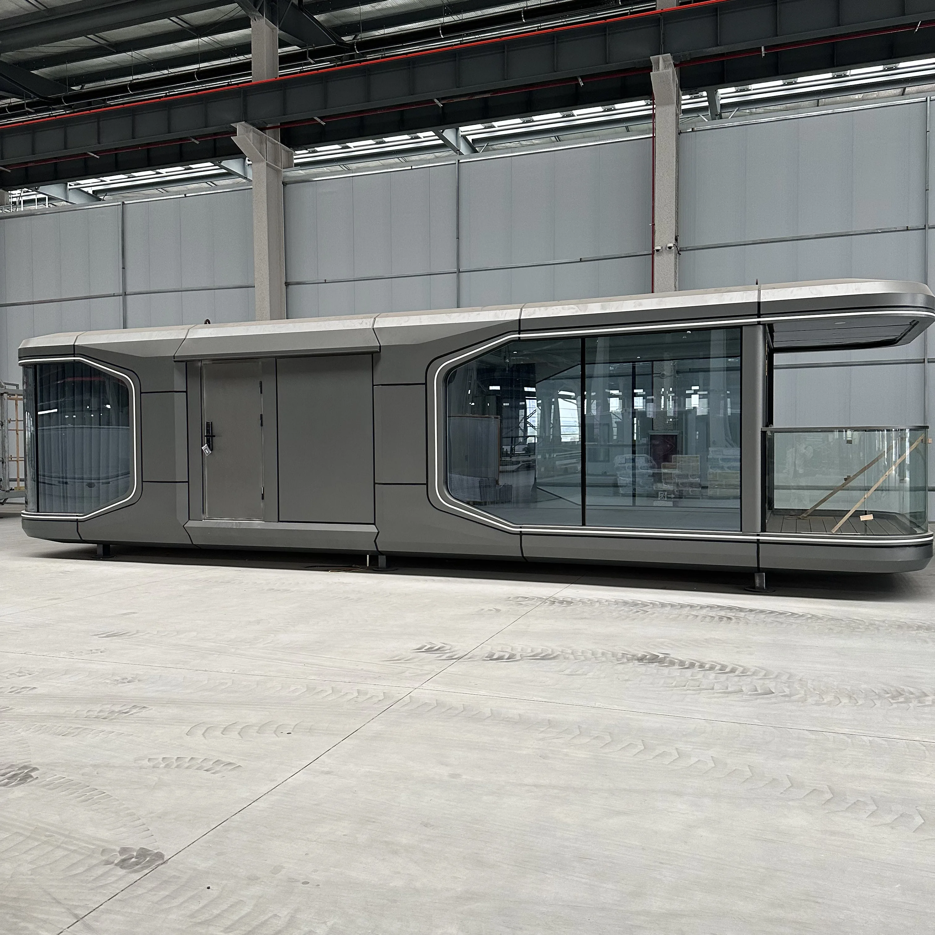 Hotel Home Space Capsule Raumschiff vorgefertigtes modernes Container Space Capsule House